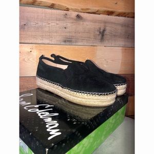 Sam Edelman Carrin Platform Espadrilles Black